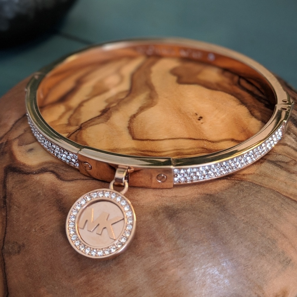 Michael Kors rose gold color bracelet